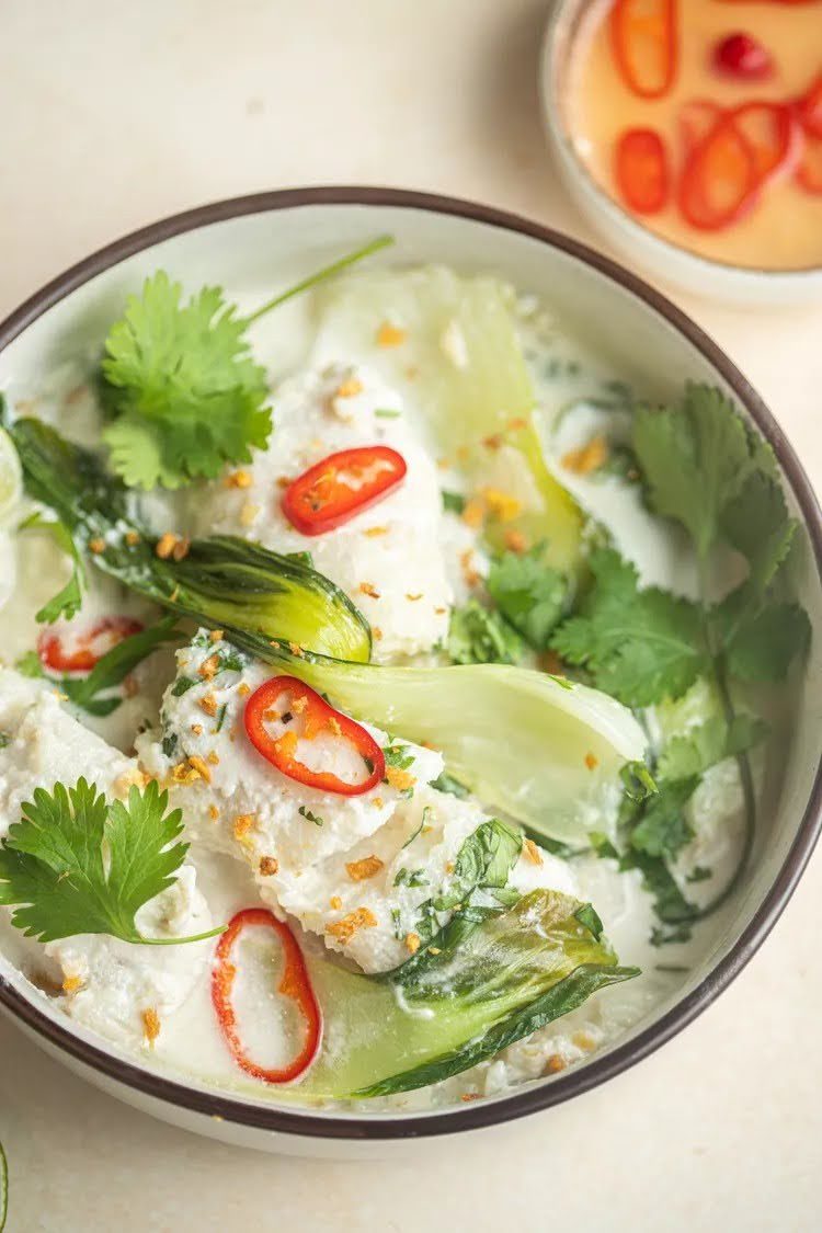 Poached Ginger Cod