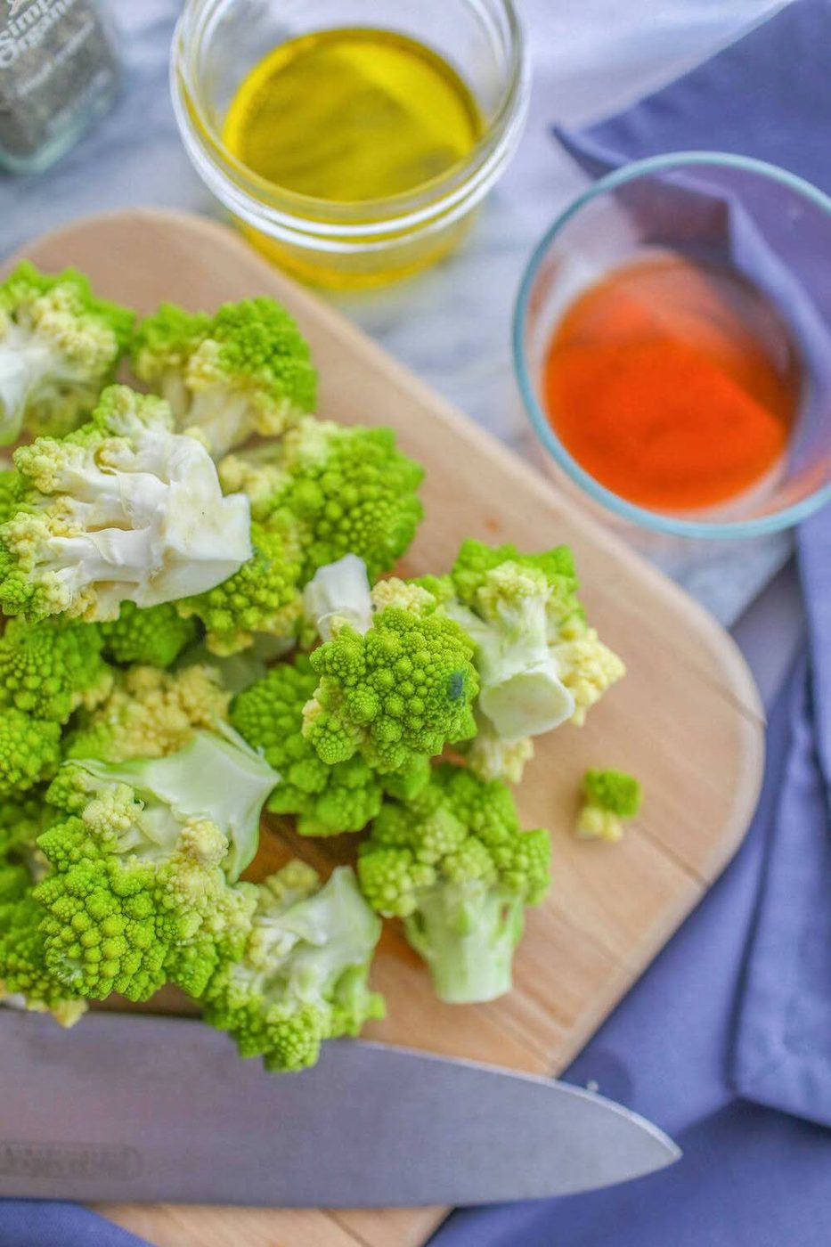 Romanesco with Parmesan